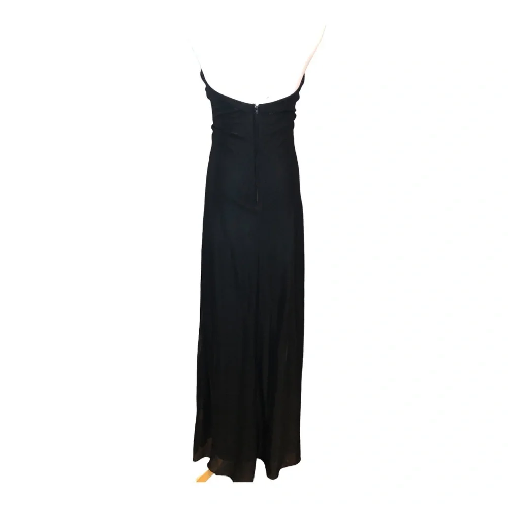 JUMP Apparel Co. by Wendye Chaitin Black Formal Dress- 5/6 Vintage - Picture 3 of 8